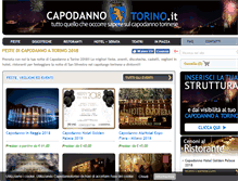 Tablet Screenshot of capodannotorino.it