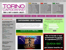 Tablet Screenshot of capodannotorino.net